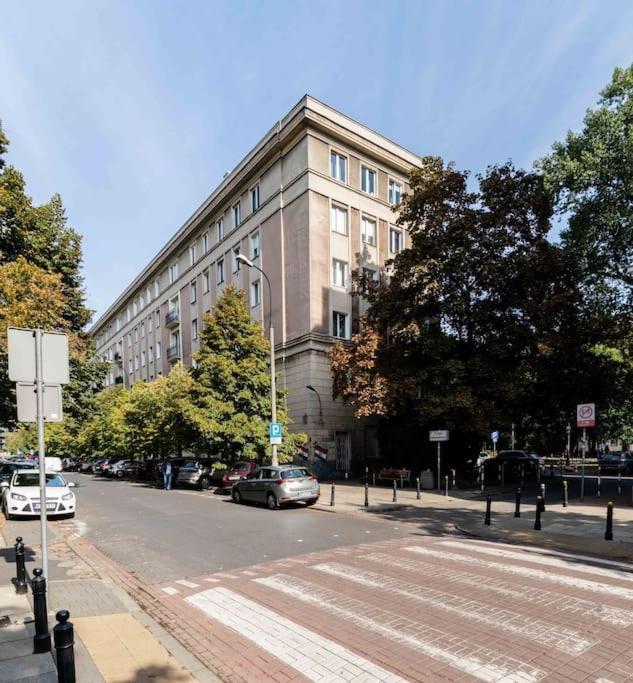 Ciche Studio, Blisko Metra Politechnika, Parking Apartment Warsaw Exterior photo